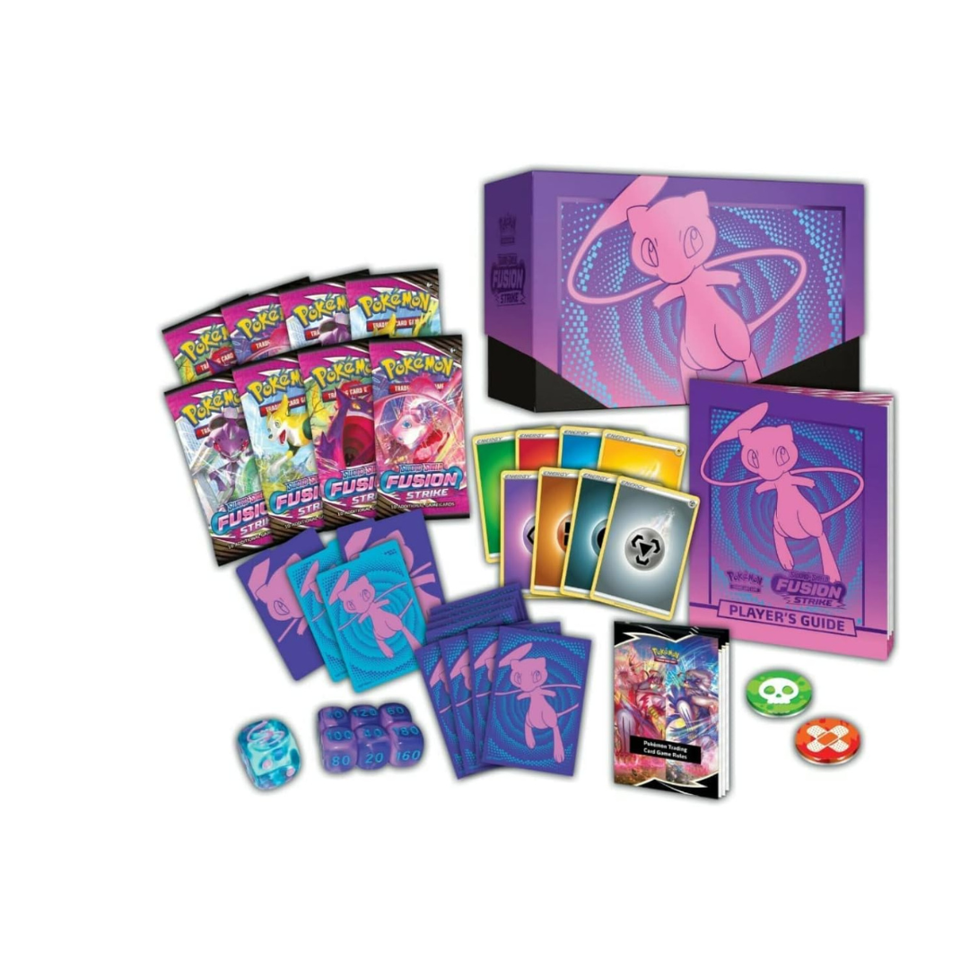 Pokemon TCG: Sword & Shield Fusion Strike Elite Trainer Box: 8+ Booste PokePiece Pokemon TCG: Sword & Shield Fusion Strike Elite Trainer Box: 8+ Booste PokePiece