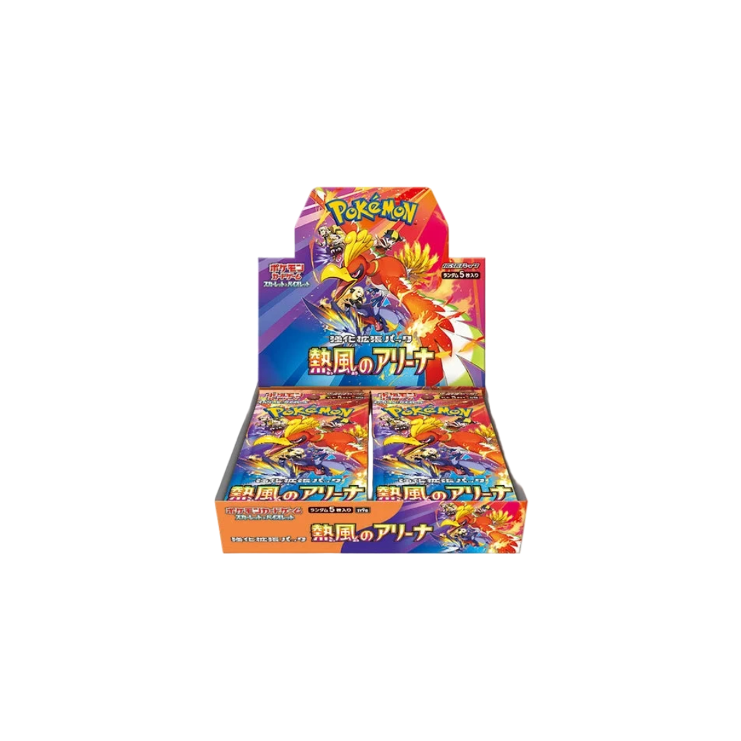 Pokemon SV9a Heat Wave Arena Booster Box Japanese Card PokePiece Pokemon SV9a Heat Wave Arena Booster Box Japanese Card PokePiece