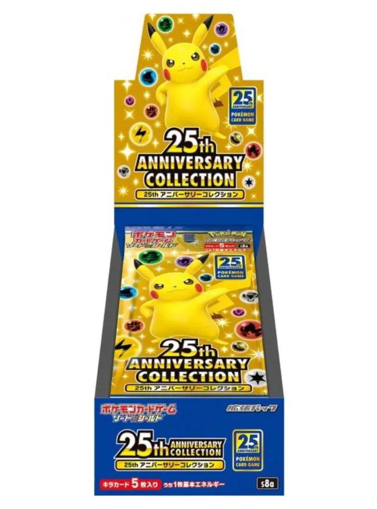 Pokemon TCG Japanese 25th Anniversary Collection Booster Box S8a