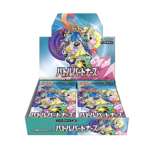 Pokemon SV9 Battle Partners Booster Box Japanese Card