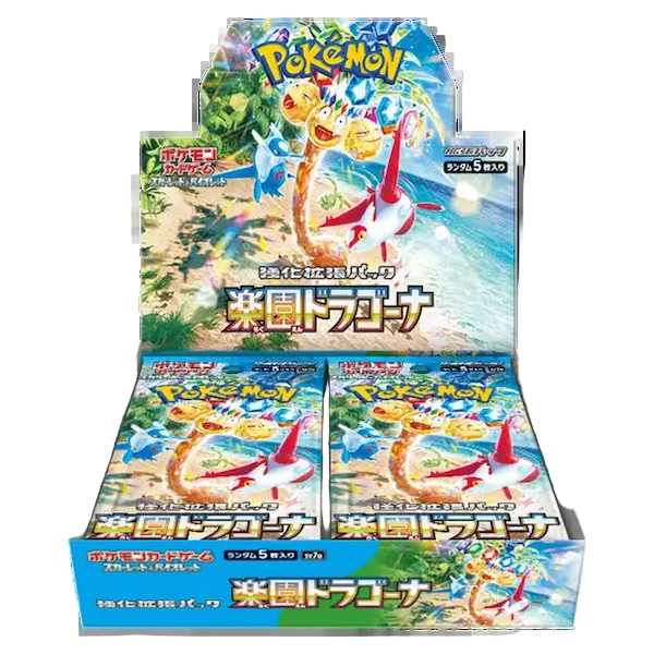 Pokemon SV7a Paradise Dragona Booster Box Japanese Card