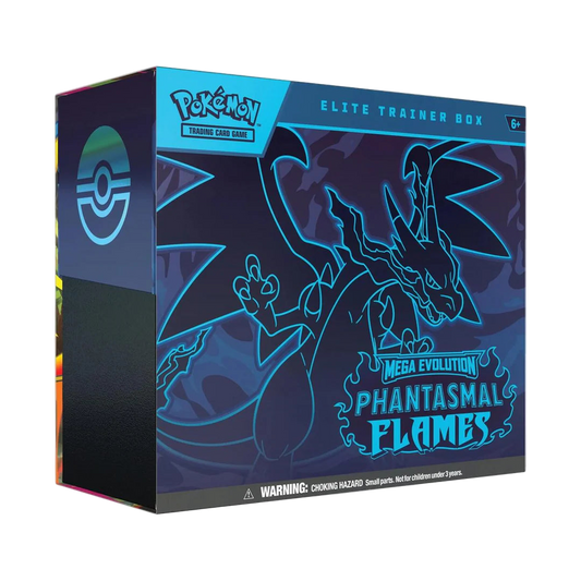 Pokemon Mega Evolution Phantasmal Flames Elite Trainer Box