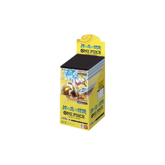 Bandai One Piece Card Game Booster Pack, The Adventure of the Island of God [OP-15] (Box) 24 Packs
