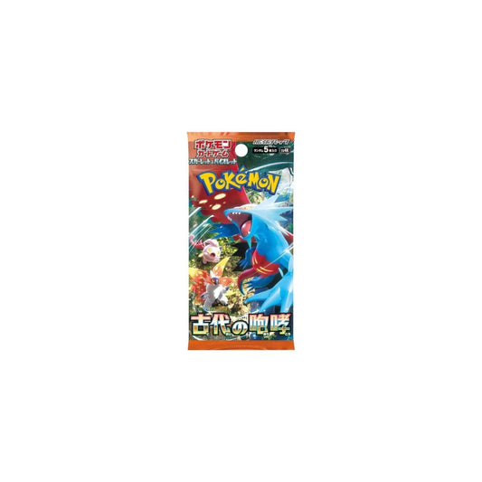 Pokemon Pokémon Card Game TCG Japanese Scarlet & Violet SV4K Ancient Roar Booster (5 Cards per Pack)