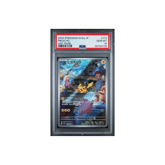 [PSA 10] 2023 POKEMON JAPANESE SV2a PIKACHU #173 AR