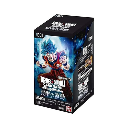 Bandai Dragon Ball Super Card Game Fusion World Booster Pack, Beat of Awakening [FB01] (Box) 24 Packs
