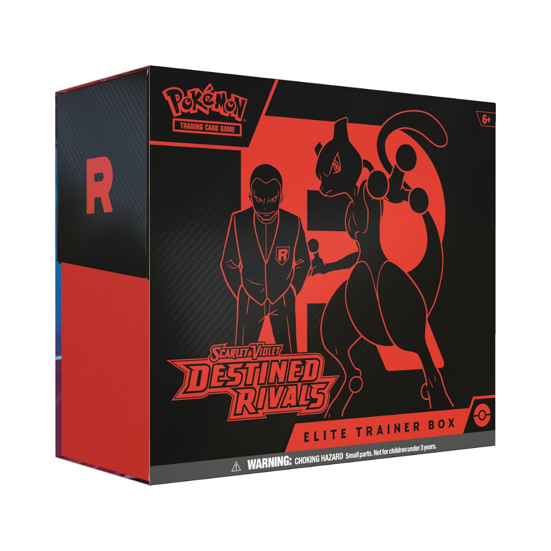 Pokemon TCG: Scarlet & Violet - Fate Rival Elite Trainer Box - 9 Pack, Accessories, Promotions