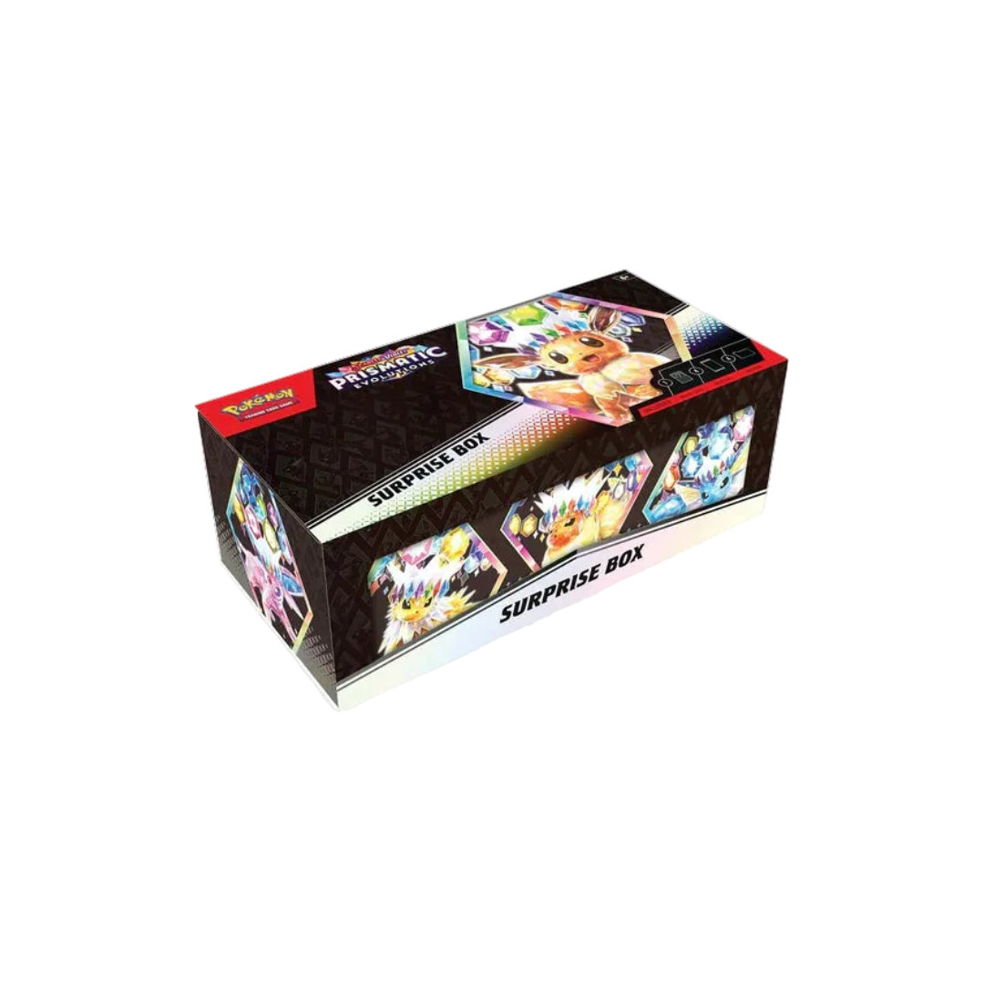 Pokemon TCG Scarlet & Violet SV8.5 Prismatic Evolutions Suprise Storage Collection Box