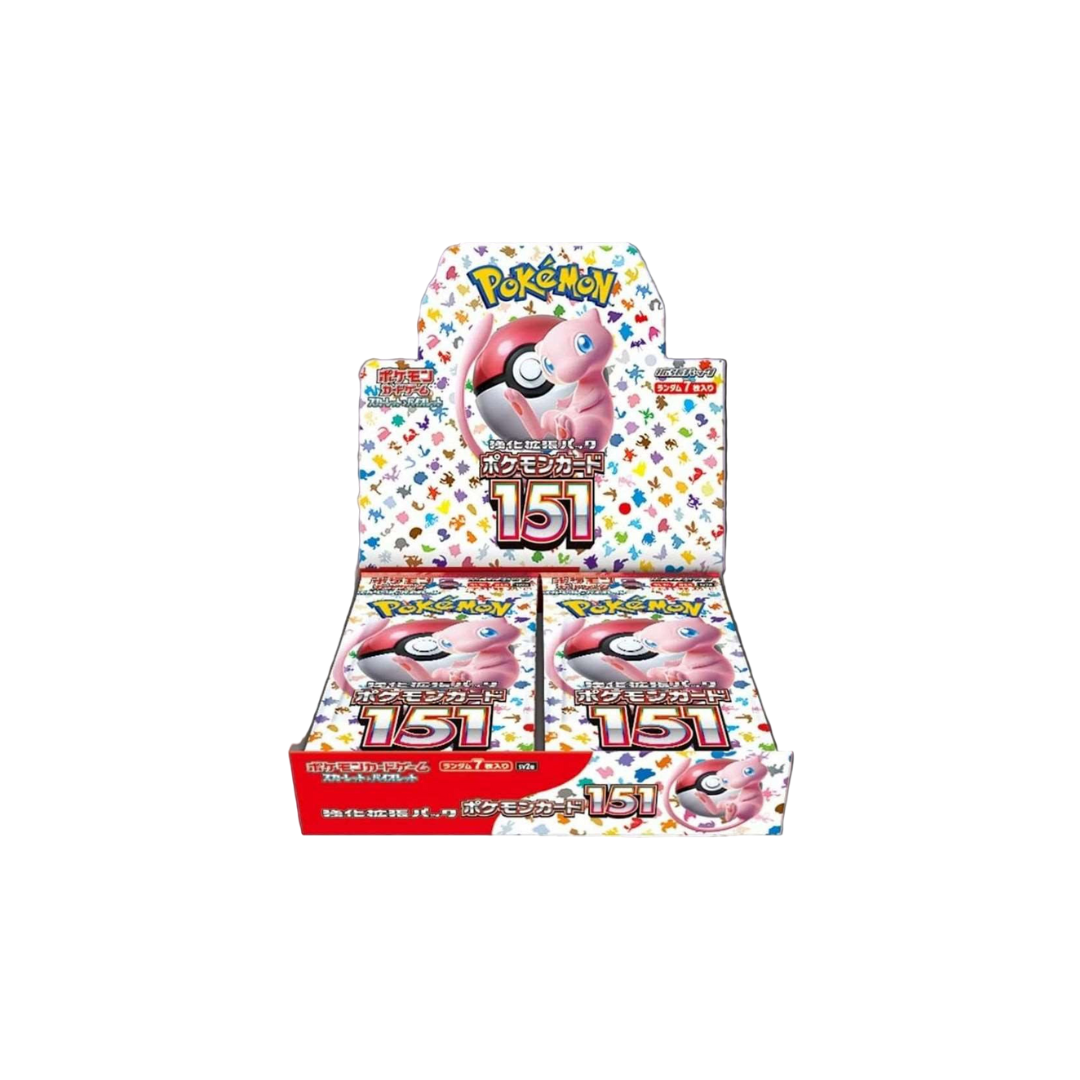 Pokemon 151 SV2A JAPANESE BOOSTER BOX