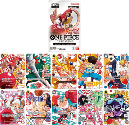 ONE PIECE CARD GAME × ROUND 1 Promo PACK 10