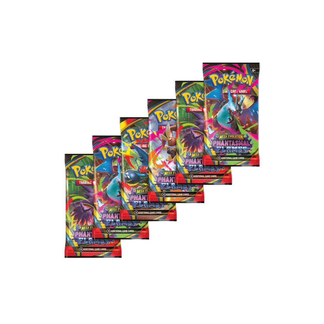 Pokemon Mega Evolution—Phantasmal Flames Single booster pack